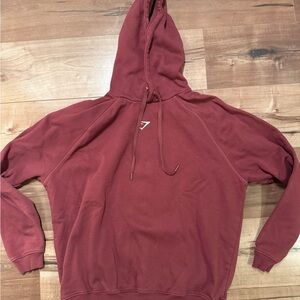 NEW Gymshark Maroon Hoodie - Medium